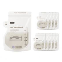 Bebebao Einweg-Muttermilch beutel 200ml Aufbewahrung beutel zum Stillen Doppel reiß verschluss dicht auslaufs icher vor sterilisiert bpa frei