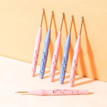 Stickerei Kit Einstellbare Punch Nadel Nähen Werkzeug Set Magie Stickerei Nadel Stift Weben Werkzeug Stricken Nähen Werkzeuge für DIY