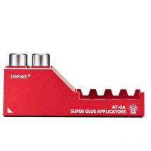 DSPIAE AT-GA Aluminiumlegierung Super Glue Hilfsapplikator Modell Rot