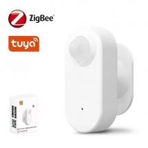 Tuya ZigBee Human PIR Motion Sensor Motion Detecter 360° Rotatable Linked Smart Home Smart Security Alarm Alexa Google Assistant