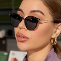 2024 runde Vintage Sonnenbrille Frauen Retro Luxus Marke Designer Sonnenbrille für Frauen Sonnenbrille Männer Outdoor Angeln Shades UV400