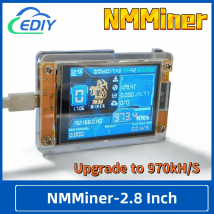 NMMiner NerdMiner CYD Hashrate 960KH/s 2.8 inch Cheap Yello Display Lucky Miner ESP32-2432S028 Crypto Solo Lottery Bitcoin DROOM
