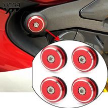 Motorrad Aluminium Rahmen Stecker Kappe Decorat Rahmen Loch Abdeckung Für Ducati 899 959 1199 1299 Panigale / S Panigale V4 S Zubehör