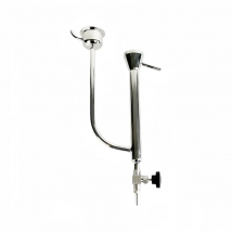 2“ OD64mm Tri-Clamp-Papageienkörper mit 1/4" Außengewinde für Destillation, Weinherstellungswerkzeuge, Edelstahl 304
