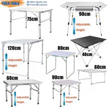 DayPlus Tavolo pieghevole Heavy Duty Garden Party Picnic Trestle Indoor Outdoor Camping Catering Camping Picnic BBQ Party Table