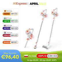 ILIFE-electrodoméstico inalámbrico de mano G80, dispositivo de succión de 22000pa, 45 minutos de tiempo de ejecución, iluminación LED, 45 minutos de duración