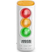 Temporizzatore visivo per bambini Semaforo Audio Display LCD digitale Timer per aula Cucina di casa Gioco Conto alla rovescia Timer visivo