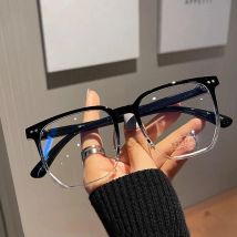 Okrągłe okulary przezroczyste okulary komputerowe ramka kobiety mężczyźni okulary blokujące niebieskie światło okulary optyczne okulary