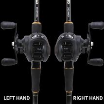 Max Drag 12 kg Mulinello da baitcasting per mano sinistra/destra Rapporto di trasmissione 7.2:1 ad alta velocità Sistema frenante magnetico per acqua dolce salata Mulinello ultraleggero