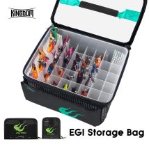 Kingdom Octopus Egi Custodia 6/12/40 Griglie di Plastica Calamari Jig Organizer Scatole Minnow Esca Dura Contenitore Mare Custodia per Attrezzi Scatola di Immagazzinaggio