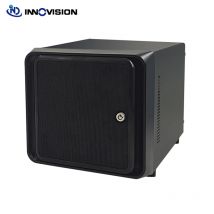 New 4 Bays Hard disk NAS Case Support Mini ITX Motherboard For Home Network Storage