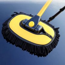 Neue 27 cm Auto Waschen Mopp Kopf Chenille Abnehmbare Mopp Ersatz Tuch Waschbar Heavy Duty Staub Mopp Kopf Refill