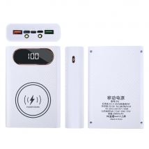 Wireless DIY Shell 21700 Battery Storage Box Quick Charge 22.5W Detachable Power Bank Case Without Battery