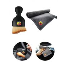 Car Interior Cleaning SoftBrush Tool Dust Car Wash Microfiber Towel For Abarth 695 595 500 500c 500s 124 Spider PUNTO Panda