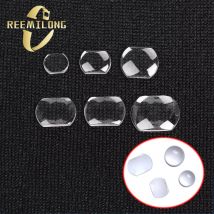 Saphirglas mit Datumsfenster für Tudor Rolex Kalenderuhr, Vergrößerungsglas, quadratisch 7,0*5,5mm, 5,8*4,5mm, runde Uhrenlinse