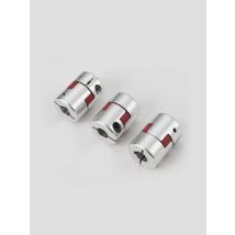 1PC D20 L25 Plum Coupling 2 Jaw Bore 3/4/5/6/6.35/8/10 Large Torque Engraving Machine Servo Motor Encoder Aluminum Alloy Coupler