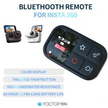 YOCTOP is suitable for Insta360 sports cameras X3, X4, X5, GO 3S, Ace Pro2 Bluetooth remote control waterproof accessories