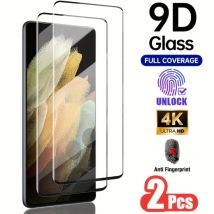 2Pcs Tempered Glass Screen Protectors Designed for Samsung galaxy S25 S24 Ultra S23 S22 S21 Ultra Plus S20 S25 S24 S23 FE Glass
