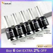 Venalisa Top Coat Temperato Vernice per unghie Gel 111 colori Smalto gel platino Soak Off Smalto gel
