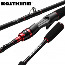 KastKing Max stalowy pręt węglowy Spinning wędka rzutowa z 1.80m 2.13m 2.28m 2.4m tyczki do połowu