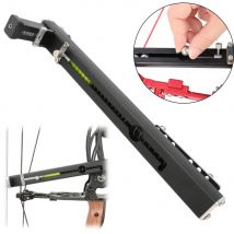 Dual-use Compound Bow Steel Balls Launcher Shooting 12 Rounds Capacity Continuous Fire Aluminium Alloy Hunting Target Acc