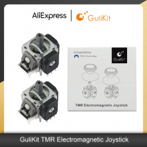 GuliKit Anti-Drift TMR Joystick Elettromagnetico per PS4 Xbox Series Gamepad per Switch Pro PS5/PS5 Edge Controller di Ricambio