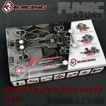 3Racing Sakura D6 SPORT RWD KIT 1/10 RC Elektrische Fernbedienung Modell Auto Professionelle Drift Racing Erwachsene kinder Spielzeug