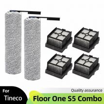Per Tineco Floor ONE S5 Combo Cordless Wet Dry Aspirapolvere Set Spazzola di ricambio Rullo e Aspirapolvere Filtro HEPA Accessori