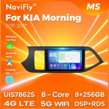 Navifly 7862S 8G + 256G Android All-in-one Car Audio Per KIA Morning 2 Picanto 2011 - 2016 2017 Navigazione GPS Wireless Carplay BT
