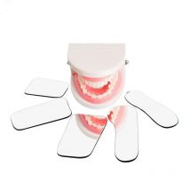 Intraorale Foto Reflektor Dental Kieferorthopädische Spiegel Fotografie Doppelseitige Spiegel Glas Material Zahnmedizin Werkzeuge