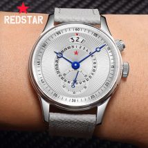 Red Star 5ATM Seagull ST1716 Automatikwerk 40 mm mechanische Herrenuhren 316 Edelstahl Saphir Kalender Armbanduhren