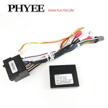 CAN Bus Wiring Harness, for Fiat Doblo Punto Uno 500, Lancia Delta, ISO Cable Adapter, Plug and Play, for 16 Pin Car Android