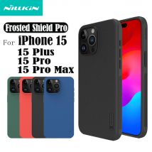 Nillkin para iPhone 15 Pro Max / 15 Pro funda Super Frosted Shield Pro TPU PC Shell lujosa funda trasera a prueba de golpes para iPhone15