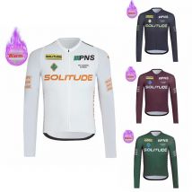 Winter Thermal Fleece Pns Cycling Jersey Sports Pro Team Bike Suit Mountian Bicycle Clothing Ropa Ciclismo Invierno Hombre