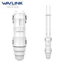 WAVLINK AC600/1200 Router esterno ad alta potenza Dual Band Resistente alle intemperie Tecnologia mesh a lungo raggio 4 antenne direzionali