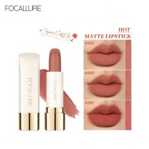 Großhandel FOCALLURE Natürlicher, matter Lippenstift, wasserdicht, glatt, feuchtigkeitsspendender Lippenbalsam, leichte Lippenglasur, Make-up-Kosmetik
