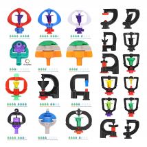 Dispositivo di irrigazione da giardino 24 tipi 90 °   180 °   360 °   Sistema di irrigazione automatico fai-da-te gratuito con ugello di irrigazione a sospensione a rifrazione