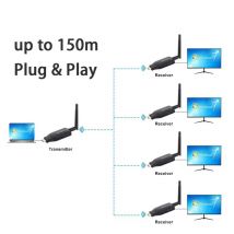 150M Wireless Wifi HDMI Extender Video Sender Sender Empfänger 1tx und 2rx 3rx 4rx für DVD TV Box Laptop PC zu TV Projektor