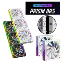 K4 Desktop-Lüfter, 3 Stück, 12 cm, kabellose Verbindung, ARGB-Synchronisierungsgehäuselüfter, Dreifachpackung, temperaturgesteuerte Luft-/Wasserkühlung