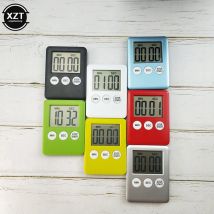Timer da cucina magnetico Cottura digitale Cottura LCD Conto alla rovescia Allarme forte Conto alla rovescia Sveglia magnetica Orologio da notte Cucina Sup