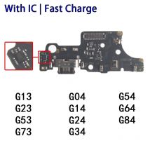 Usb Dock Charger Connector Ports for Motorola Moto G13 G23 G53 G73 G04 G14 G24 Power G34 G54 G64 G84 Charging Board Module Flex