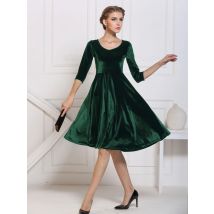 2025 Herbst Winter Hochzeit Brautjungfer Party Midi Kleid Abend elegante Samt formelle Kleid kurzes Kleid für Frauen Kleidung Robe