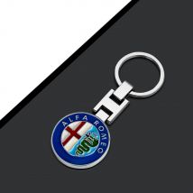 Nuovo Portachiavi Auto Unisex Fanny Pack Chiave Accessori Regalo Per Alfa Romeo Giulietta 159 147 156 166 Mito Giulia GT Stelvio Tonale