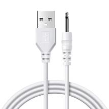USB DC 2.5 Vibrator-Ladekabel für wiederaufladbare Spielzeuge für Erwachsene, Vibratoren, Massagegeräte, Zubehör, universelles USB-Netzteil