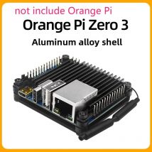 Neues Orange Pi Zero 3 Aluminiumgehäuse Metall Passives Kühlgehäuse Silikon-Kühlkörper für OPI Zero 3 1 2 4 GB Board