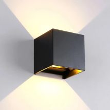 6w 12w wasserdichte AC85-265V oberflächen montierte LED-Wand leuchte moderne nordische Leuchte Innenwand leuchten Wohnzimmer Veranda im Freien