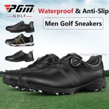 Pgm Training Golfschuhe Herren Wasserdichte Golfschuhe Männlich Rotierende Schnürsenkel Sport