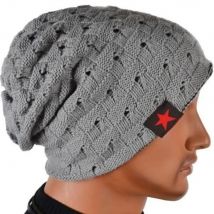 Mode Männer Strickmütze Reversible Baggy Cap Schädel Klobige Wintermütze Bester Verkauf Warme Wintermützen Versand aus den USA