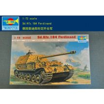 Trumpeter 07205 Deutscher Ferdinand-Panzermodellbausatz im Maßstab 1:72 Jagdpanzer-Auto DIY