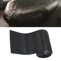 16,4ft 20 cm Allargare Strisce di usura per gommone Kayak Armatura del telaio Striscia protettiva in gomma per barche Kayak Barche a velo Riparazione
